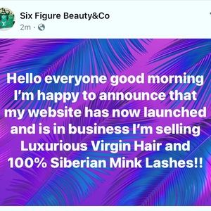 Luxurious Virgin Hair Grade 9A and Mink Lashes